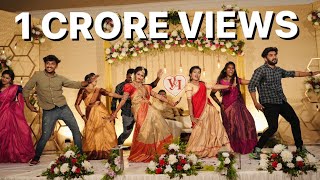 VRINDHARJUN Viral Wedding Dance Video  Vrindha and Anuprasad Wedding [upl. by Ynattirb]