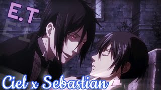 Ciel x Sebastian 𝐒𝐞𝐛𝐚𝐜𝐢𝐞𝐥 ✦ET✦ 𝓑𝓵𝓪𝓬𝓴 𝓑𝓾𝓽𝓵𝓮𝓻【𝐀𝐌𝐕】 [upl. by Nerti]