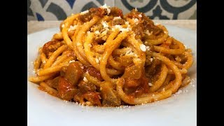 BUCATINI ALL’AMATRICIANA CUCINANDOMELAGODO [upl. by Enoj71]