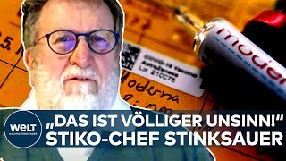 CORONA quotDas ist doch völliger Unsinnquot  Gleich bei der ersten Frage wird der StikoChef deutlich [upl. by Rodge]