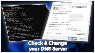 Check amp Change Your DNS Server Windows 10amp11 [upl. by Ecnarwal765]