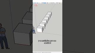 2 Tips sobre cómo copiar objetos en sketchup rápido y fácil diseño architecture interiordesign [upl. by Luann]