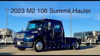 2023 Freightliner M2 106 Summit Hauler [upl. by Ardnnek]