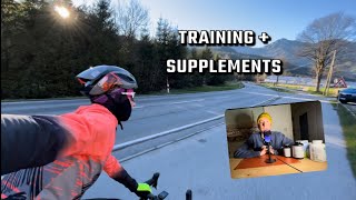 Road to pro Cyclist🚴‍♂️  Training amp Supplements 💊  Offseason Vlog 3 cycling hardworkpaysoff [upl. by Frederigo]