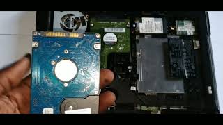 hp elitebook 2560p hard drive replacement [upl. by Aicsila]