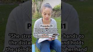 Proverbs 31 Woman Bible Reading bibleverse proverbs [upl. by Mcclure280]