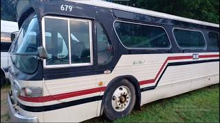 1974 GMC Fishbowl Bus 8V 71 Rubber and Glass [upl. by Debo]