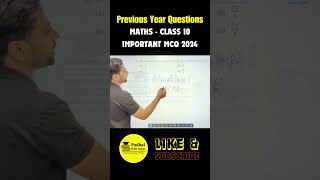 Class 10 Math Important Question class10 padhaiwithsagar math ytshorts viralvideo mcq pyq [upl. by Lamphere692]