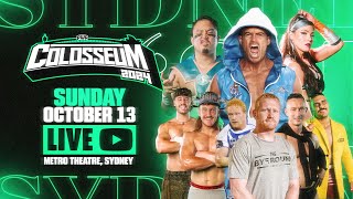 COLOSSEUM SUNDAY ⚔️ presented by Pro Wrestling Australia BLACK LABEL [upl. by Erasmo169]