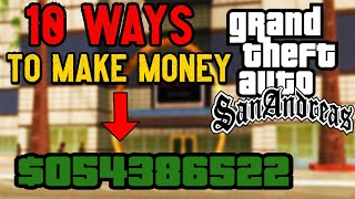 10 Easy Ways To Make Money In Gta San Andreas Without cheats [upl. by Adnamma]