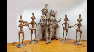 Dokra Handicrafts  4500 years old Indian craft [upl. by Amato356]