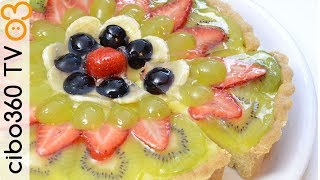 Crostata alla frutta con crema pasticcera [upl. by Narret457]