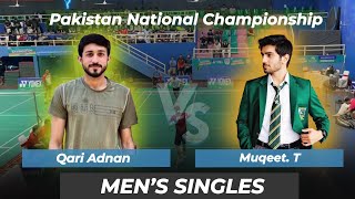 National championship 2024 Team event Final  Qari adnan vs muqeet tahir [upl. by Nerte818]