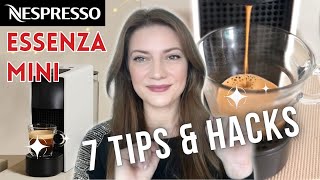 NESPRESSO ESSENZA MINI TIPS amp Hacks ✅ ☕️ [upl. by Camile275]