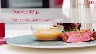 iSi Recipe Cocktaildip with the iSi Gourmet Whip [upl. by Anitnoc]