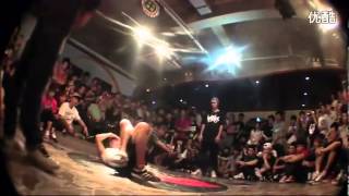 BBOY LIL CHAO FLOOR GANGZ CHINA TOP 10 SET 2014 [upl. by Nat]