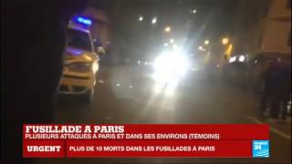 Attentats terroristes à Paris  Jai 6 victimes sous les yeuxquot [upl. by Melvin]