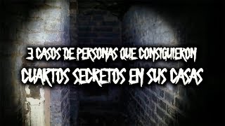 3 casos de personas que consiguieron cuartos secretos en sus casas [upl. by Duester]