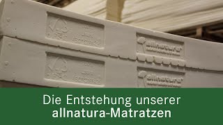 Matratzenherstellung in Deutschland  So entsteht eine hochwertige Matratze [upl. by Animehliw]