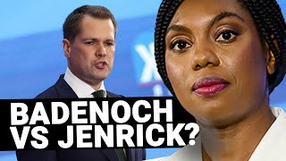 It looks like a Robert Jenrick v Kemi Badenoch final as Mel Stride out of Tory leadership [upl. by Ravid]