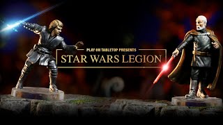 Republic vs Separatist Battle In the Jungle  Star Wars Legion Battle [upl. by Arutek150]