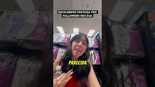 ESCOLHENDO MINHA FANTASIA DE HALLOWEEN NOS ESTADOS UNIDOS humor [upl. by Aivek]