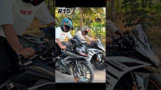 Duke390R15 VS TVS😈 exhaust system power shortvideo rider [upl. by Vedetta827]