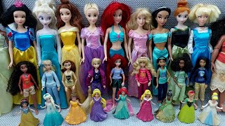 Disney Princess Doll Makeover  DIY Miniature Ideas for Barbie  Wig Dress Faceup and More DIY [upl. by Imailiv]