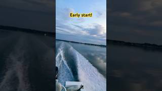 Heading out early for striper maycraft saltwaterfishing narragansettbay saltlife boating [upl. by Leavelle]