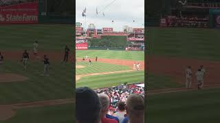 Whit Merrifield hit with a BULLET and Philly fans ain’t too happy about it [upl. by Zamora256]