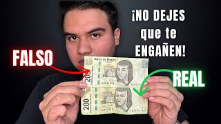 OPERADOR Bancario te ENSEÑA a detectar billetes FALSOS [upl. by Norahs]