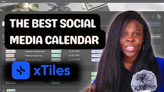 Content Calendar Xtiles Tutorial  Free Template [upl. by Sukin589]