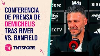 EN VIVO Martín Demichelis habla en conferencia de prensa tras River vs Banfield [upl. by Oidiple]