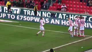 Stoke City  Ben Wilmot Goal Celebrations vs Preston [upl. by Asuncion95]