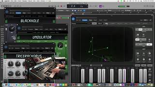 Moog Animoog Z meets ASM Hydrasynth [upl. by Jet903]