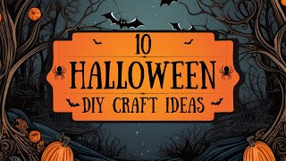 Fun and Affordable Dollar Tree Crafts for Halloween Home Decor [upl. by Itsyrc216]