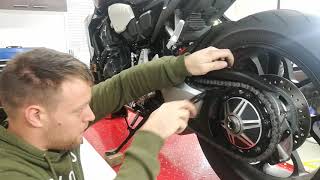 Installing a Mustard Bikes tail tidy on a 2018 Honda CB1000R [upl. by Honna489]