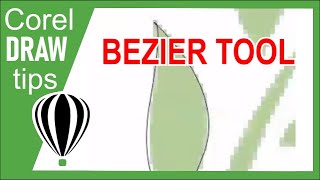 Bezier tool in CorelDraw [upl. by Raynold]