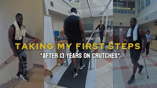 Learning to Walk Again My Journey After 13 Years on Crutches [upl. by Ariam]