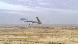 Elbit Hermes 900 UAV First Flight [upl. by Hairam]