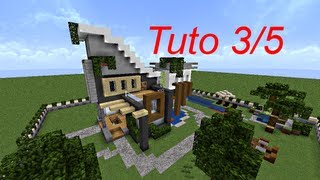 Minecraft  le guide du constructeur  3  maison moderne [upl. by Annaet860]