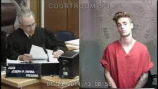 Justin Bieber in court [upl. by Edita]