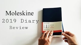 My Moleskine Diary FlipThrough Pros amp Cons [upl. by Orravan]