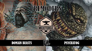 Premodern Domain Beasts vs Psychatog [upl. by Ennovyhs20]