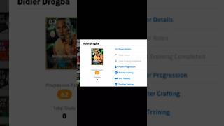 102 Drogba best training guide in efootball efootball2025 efootball footballer shorts short [upl. by Alokin]