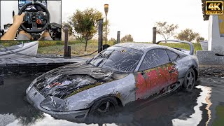 Rebuilding a Toyota Supra  Forza Horizon 5  Logitech g29 gameplay [upl. by Greenberg]