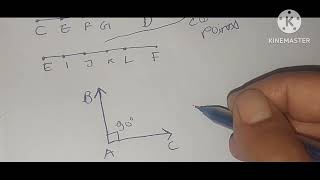 Collinear and Non collinear points angle formation [upl. by Orr]