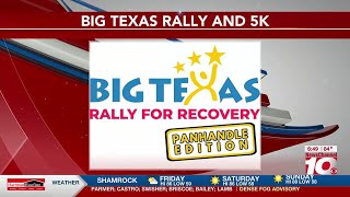 VIDEO Big Texas Rally for Recovery 5K coming to Amarillo Saturday [upl. by Ydnyl36]