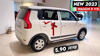 Maruti Suzuki Wagon r 2023 new model in india Wagon r vxi 2023 on road price features review [upl. by Acsirp319]