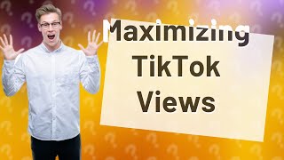 Does closing TikTok after posting get more views [upl. by Milly496]